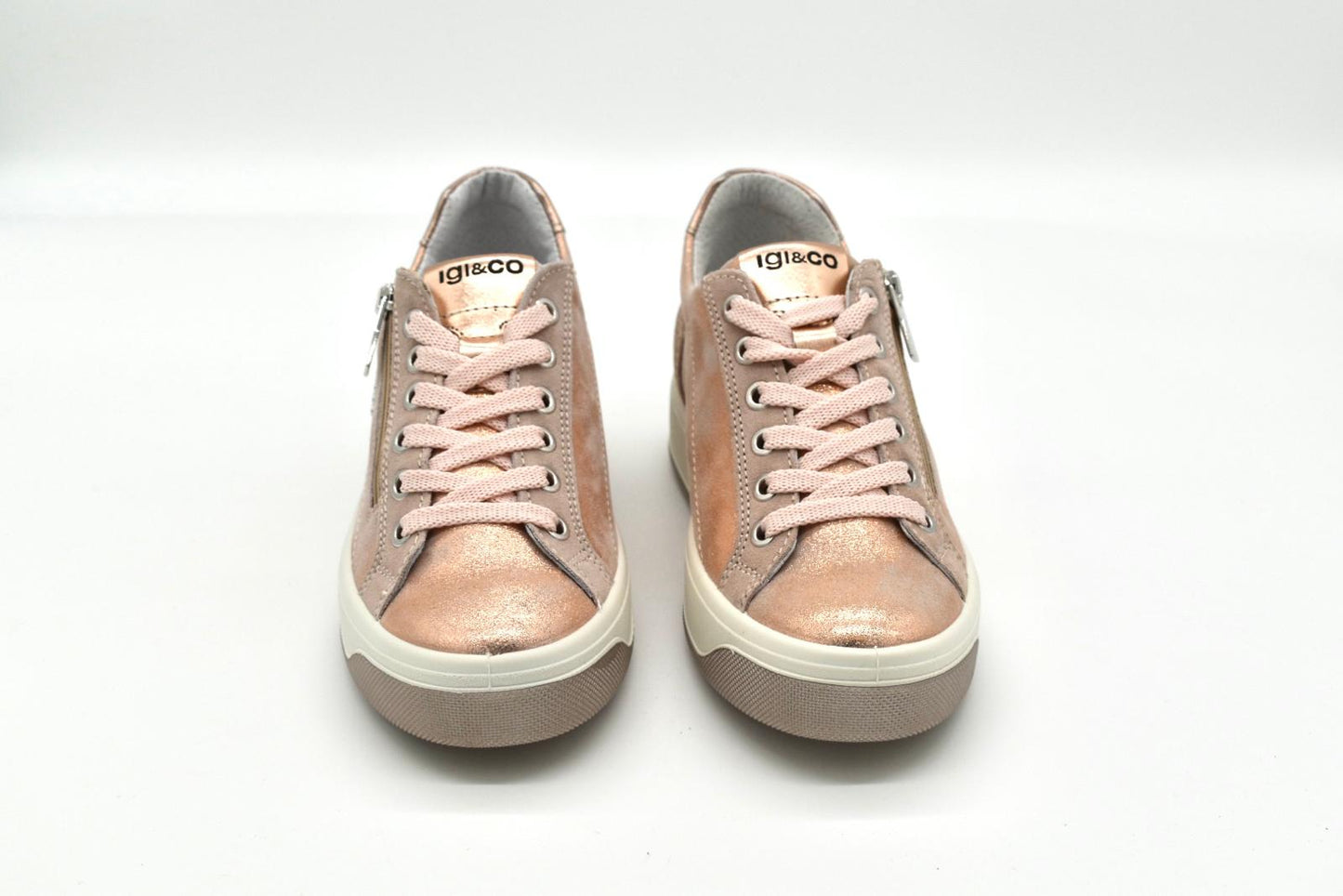 Sneaker da donna in pelle Igi & Co