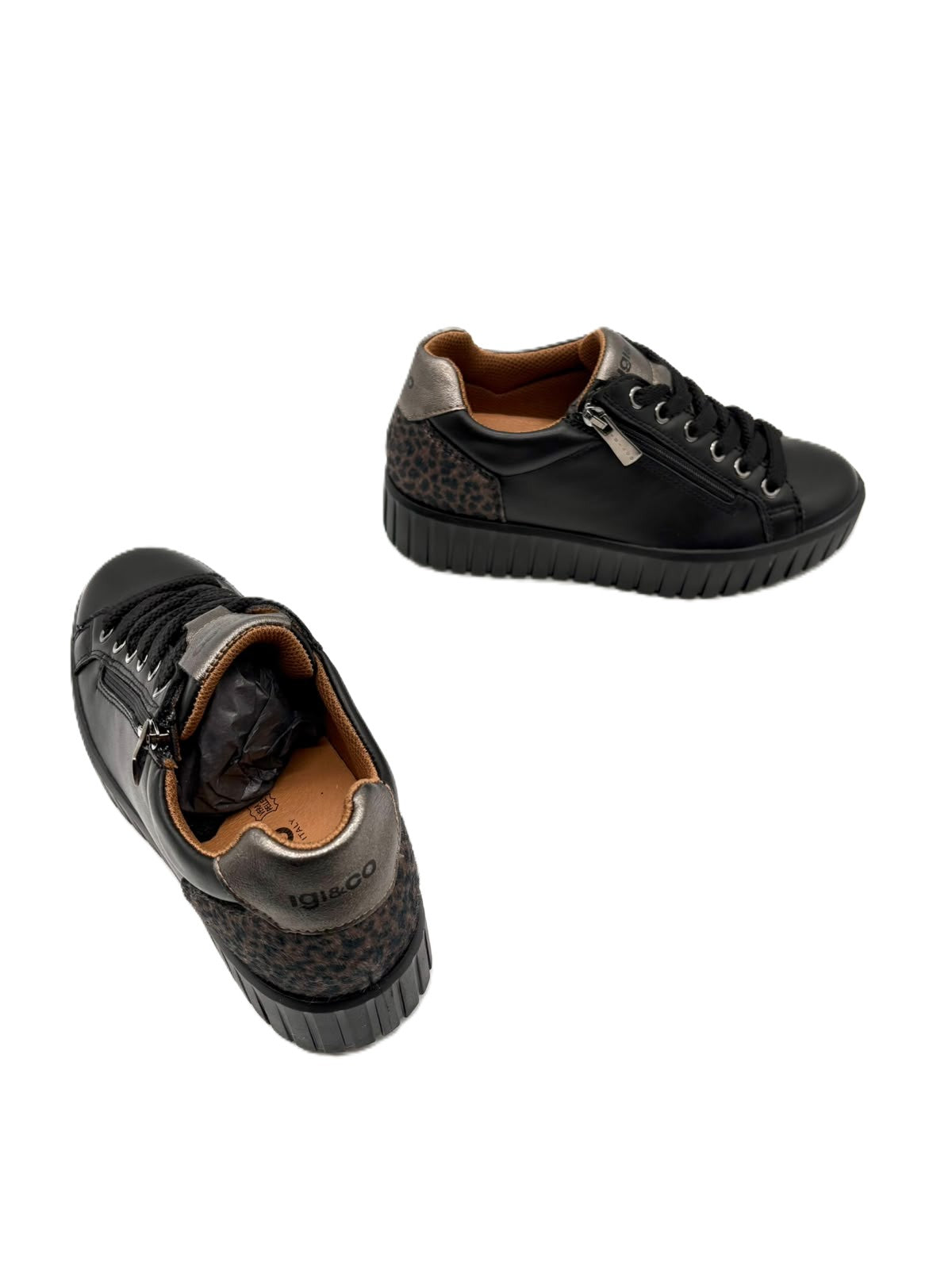 Sneakers da donna in pelle  Igi&Co