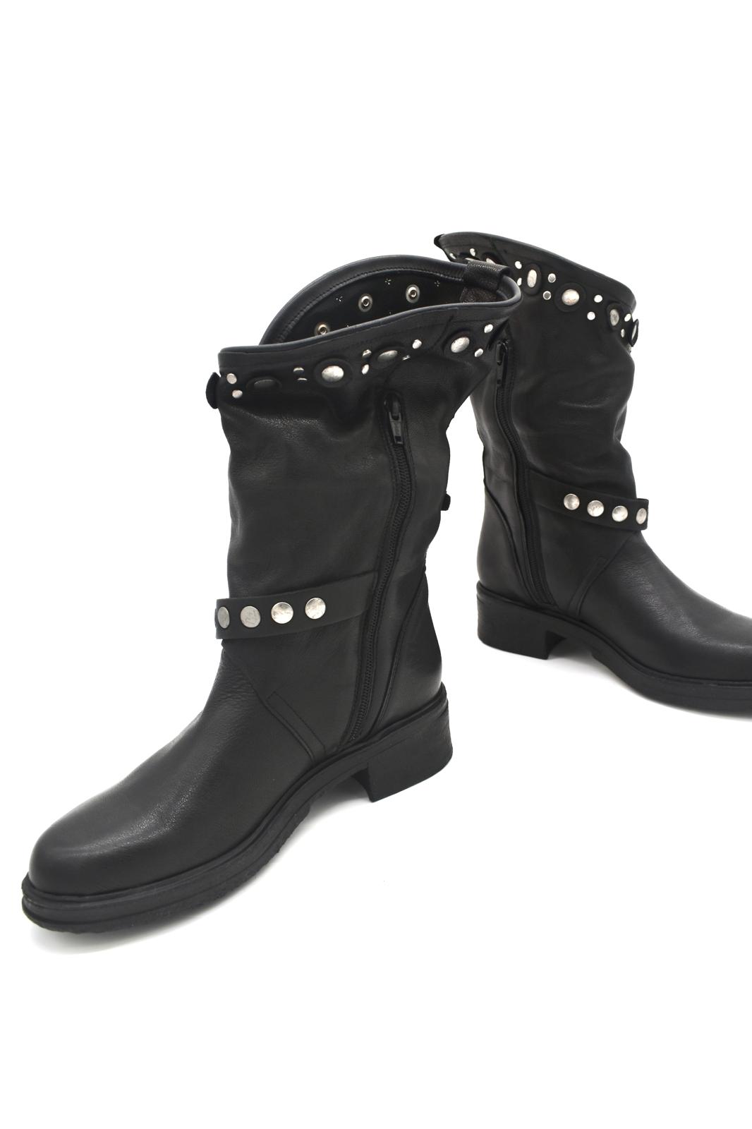 Stivali bassi da donna in pelle Mad Mind