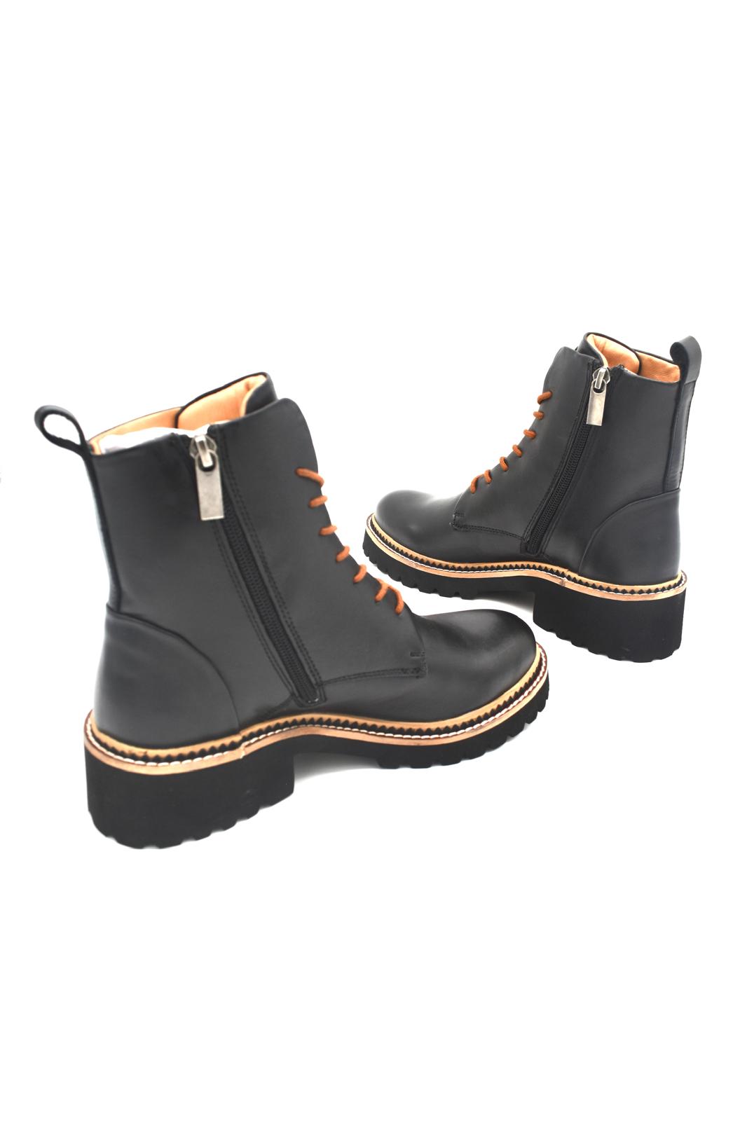 Anfibi da donna in pelle Evoca