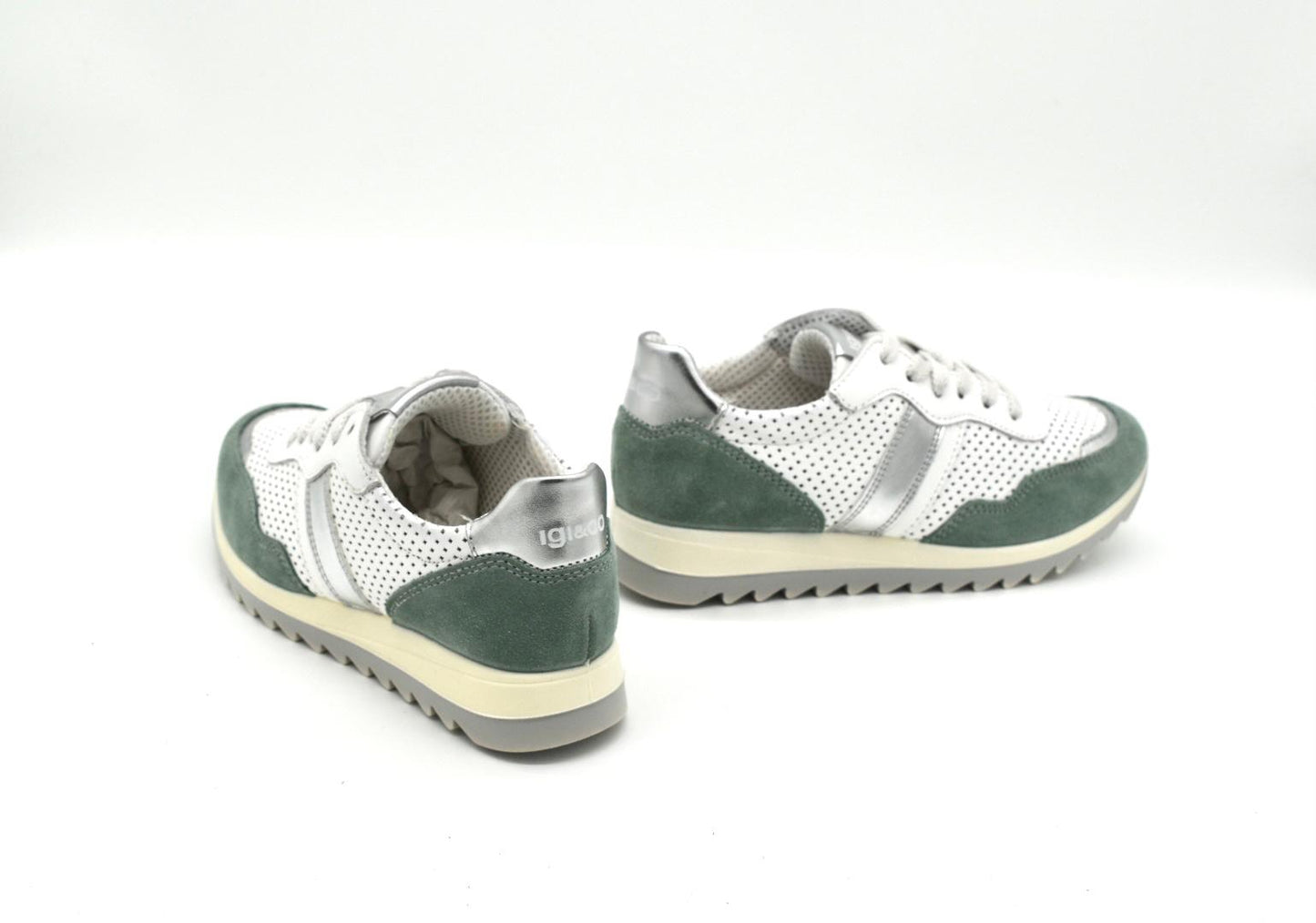 Sneaker da donna in pelle Igi & Co