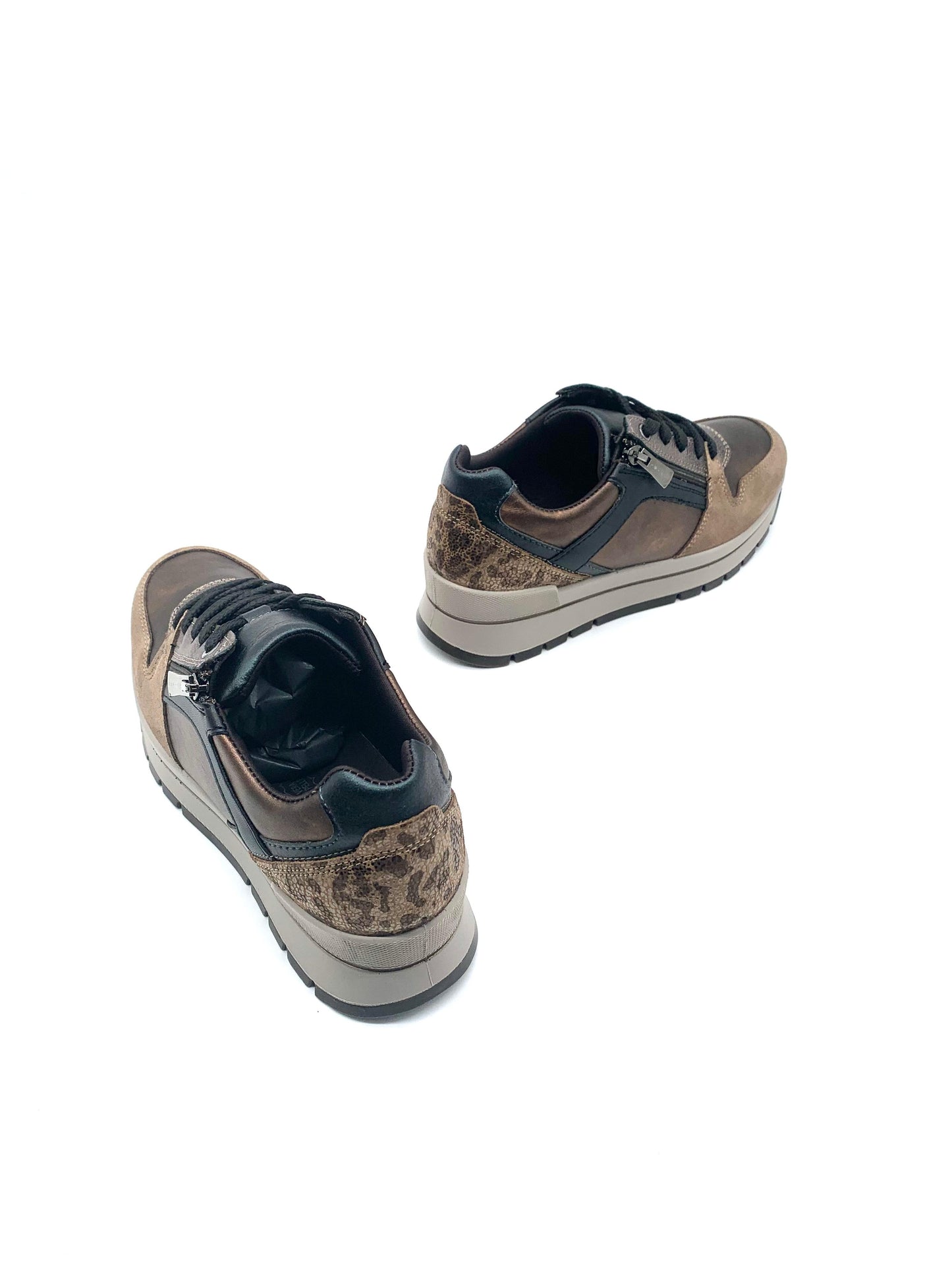 Sneakers da donna in pelle Igi&Co