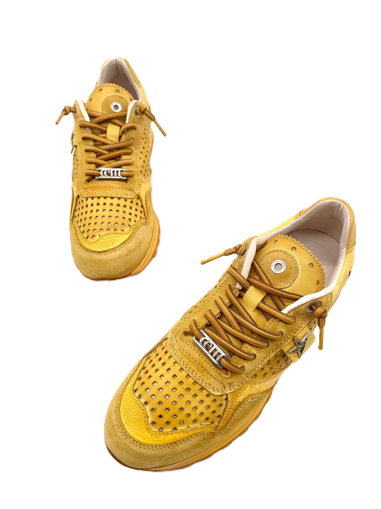 Sneakers da uomo in pelle Cetti