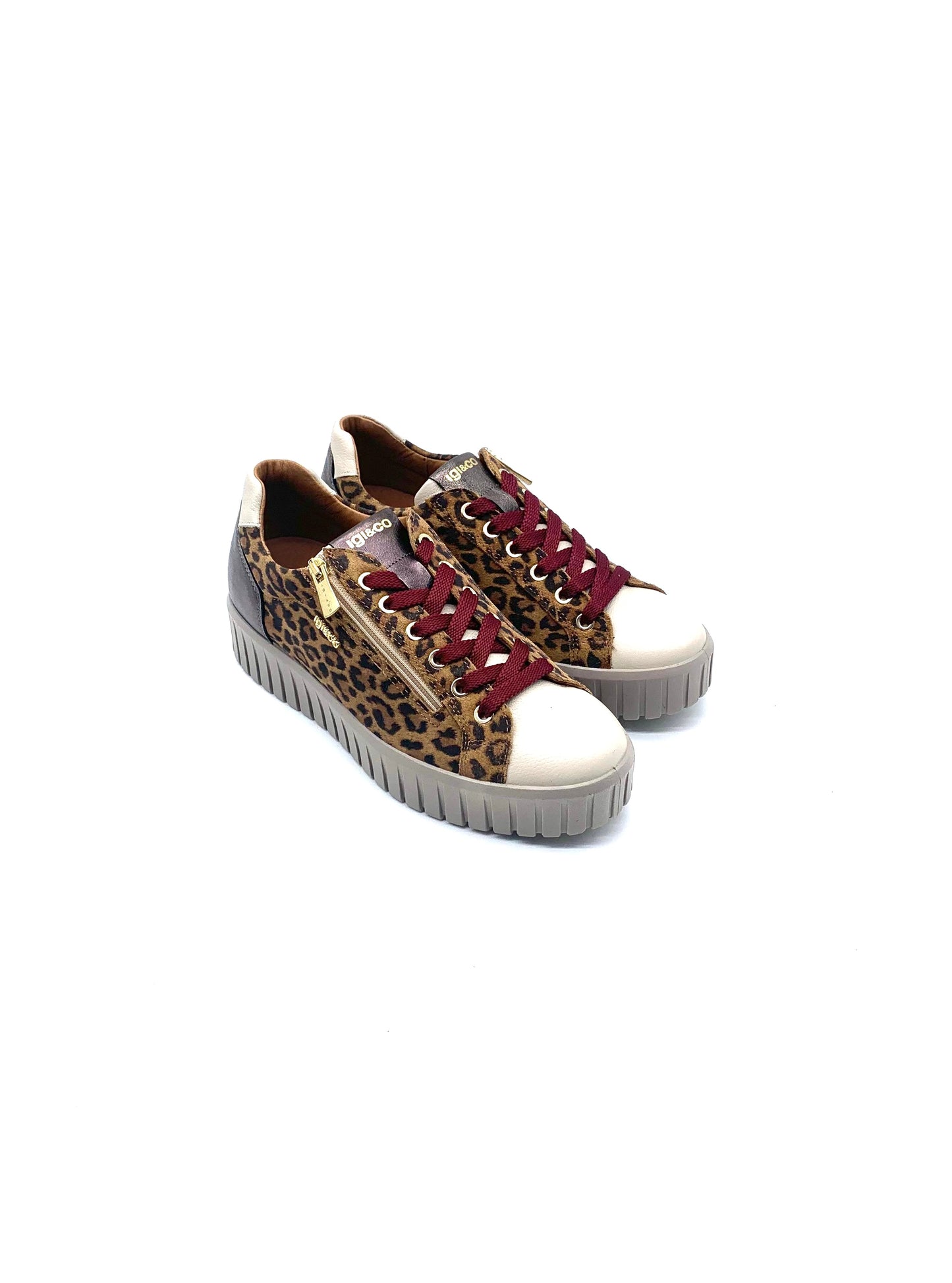 Sneakers da donna in pelle Igi&Co