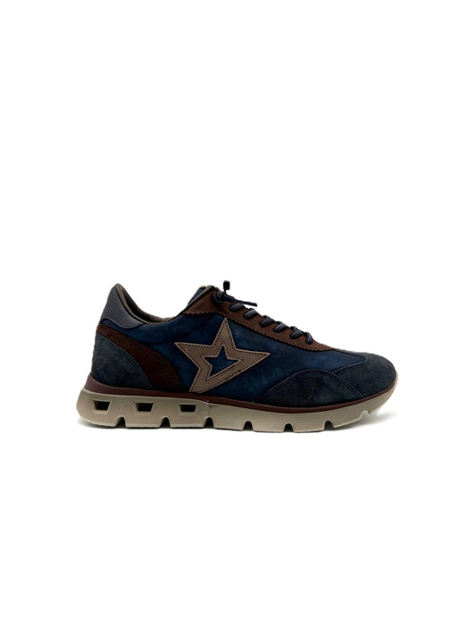 Sneakers da uomo in pelle Cetti